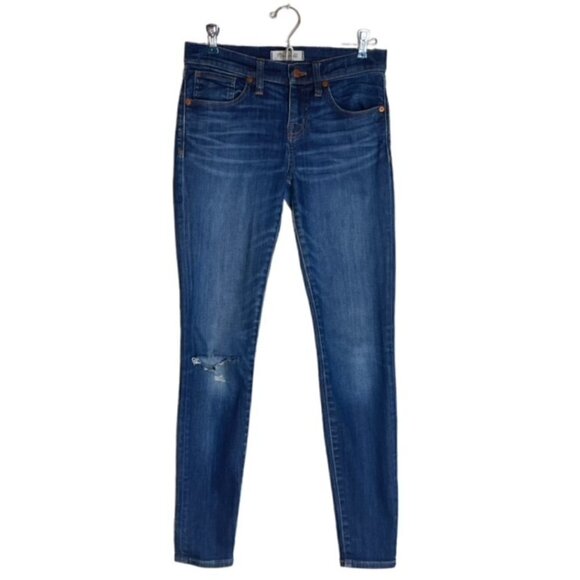 MADEWELL Ripped Knee Skinny Skinny Jeans - Size 26 - Picture 1 of 7